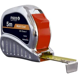 Fisco Maßband Tri-matic Silver/Red 8 m