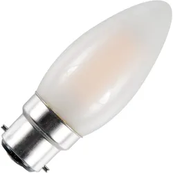 SPL | LED Kerzenlampe | B22d  | 4W Dimmbar