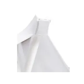 TexDeko 2er-Set Stretch Stehtischhusse für Bistrotisch Ø 70-75 cm Weiß | strapazierfähig verstärkte Fußtaschen bügelfrei waschbar