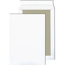 MAILmedia Papprückwandtaschen DIN C4 weiß