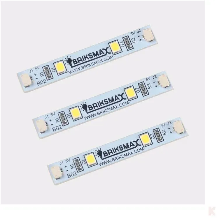 Briksmax BXB02_3 Lichtstreifen Warmweiß (3 Stück)