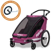FUXTEC FX-FA1-SET-PURPUR Kinderanhänger lila
