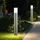 ETC Shop Wegeleuchte H 80 cm 1x E27 silber