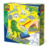 SES Creative SES 14919 Creative Dinosaurier-Stempelset Dinosaur Stempel-Set, Dinosaurier