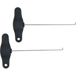 KS Tools Zughaken-Satz für Kopfstützen, 2-teilig