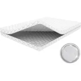Crownmiller Topperbezug 180x200 cm für Topper Von 5-8cm, 60°C waschbar, 4-seitiger Reißverschluss,
