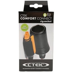 CTEK Comfort Connect Cig Socket Adapter mit 12V Steckdose 2V 100mm