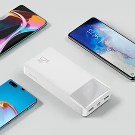 Baseus Bipow 20000mAh 15W Weiss OS (PPBD050102)