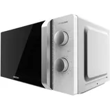 Cecotec Inverter Mikrowelle, 19L, Proclean 2010 Inverter Weiß. 700W, 19 Liter Fassungsvermögen, 5 Leistungsstufen, Drehteller mit 245 mm, Timer bis zu 30 Minuten und akustischer Signalgeber.
