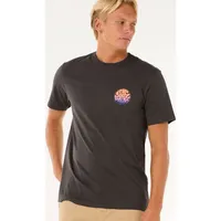 Rip Curl Wettie Passage Icon Tee washed black S