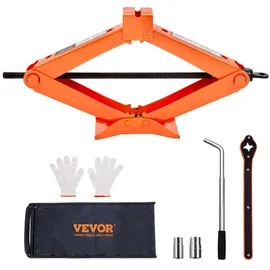 Vevor Wagenheber Stahl 95–435 mm orange/schwarz
