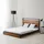 Homestyle4u Metallbett 140 x 200 cm Schwarz