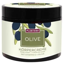 Plantana Olive Körpercreme mit Vitamin-E