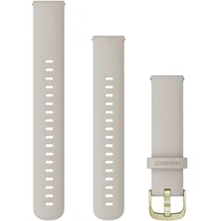 Garmin Schnellwechsel-armband, Silikon beige/hellgold 18 mm