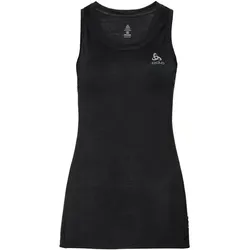 ODLO Damen Bergsport Unterhemd Ärmellos, black, XS