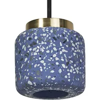 LEDVANCE Decor Terrazzo Kugelpendelleuchte 1XGU10 Blau