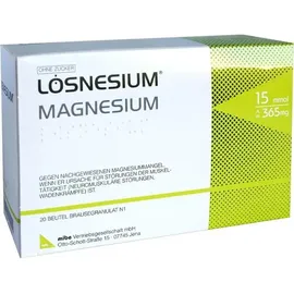 Mibe Lösnesium Brausegranulat Beutel 20 St