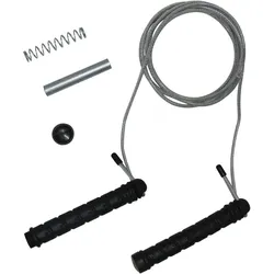 Springseil - Sport-Springseil - Fitness-Springseil - Schweres Gewicht schwarz|grau No Size