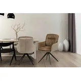 Kayoom Stuhl Dian 125 Polyester braun