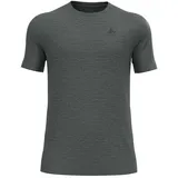 Odlo Merino 160 Kurzarm-baselayer - Odlo Steel Grey Melange - S