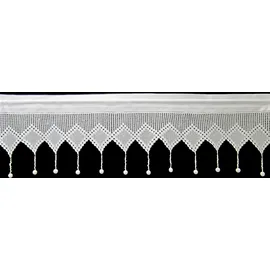 HOSSNER - ART OF HOME DECO Querbehang »Attersee« Stangendurchzug 1 Stk. tlg., weiß