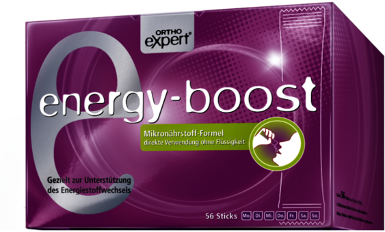 Orthoexpert energy-boost Trinkgranulat 28 Portionsbeutel