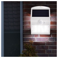 V-TAC LED Außen Wand Leuchte Solar Down Strahler Bewegungsmelder Haus Tür Lampe
