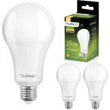 Lumiled A95 E27 LED Lampen, 3 Stück, 24W (ersetzt 200W), 3452 lm 9,5 x 17 cm LED Leuchtmittel 3000K Warmweiß 260° 3er - Pack Birnen Lampe, Glühbirne