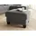 Home Affaire Hocker 1 Stk. Luxus-Microfaser 75 x 47 x 65 cm Grau