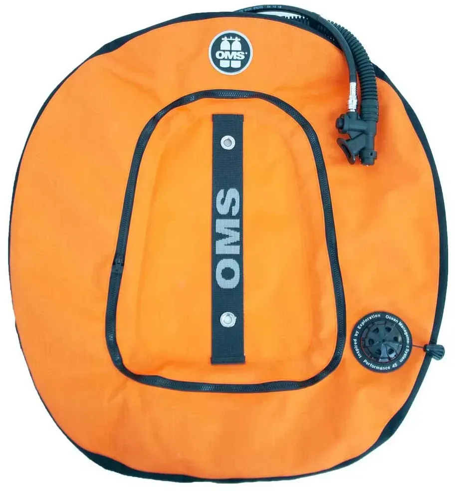 Oms Performance Double 45 Lbs Flügel - Lava Orange / Black - One Size