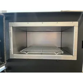 Verso F Inox Stahl Schwarz/Abdeckplatte Inox