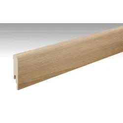 RESTPOSTEN SALE MEISTER Fussleiste Profil 5 PK Eiche natur 1-St 287 - 2380 mm