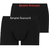 bruno banani Shorts Flowing, 2 Teile, schwarz | weiß | rot, M