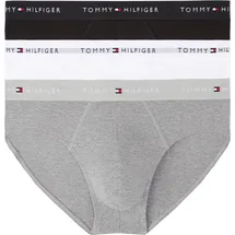 Tommy Hilfiger 3P BRIEF DTM Mid Hthr / Black / Th Wht XXL 3er Pack