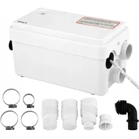 TRIZERATOP Hebeanlage, Fäkalienpumpe Dusche Waschbecken ohne Zerkleinerer 250W