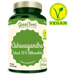 GreenFood Nutrition Ashwagandha Extrakt 10 % Withanolides 90 St