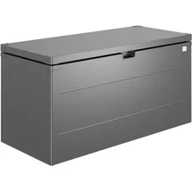 Biohort Gartenbox Stylebox 140 cm Stahl Grau Dunkelgrau