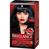 Haarfarbe-Tönung Brillance Intensive-Color-Creme 891 blau-schwarz 3 x 143 ml