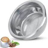 Kaffeefilter Aus Edelstahl, Wiederverwendbarer 58-mm-kaffeefilter, Siebträger, Unter Druck Stehender Netzfilterkorb, Ersatzteile Für Kaffeemaschinen (für Zwei Personen).