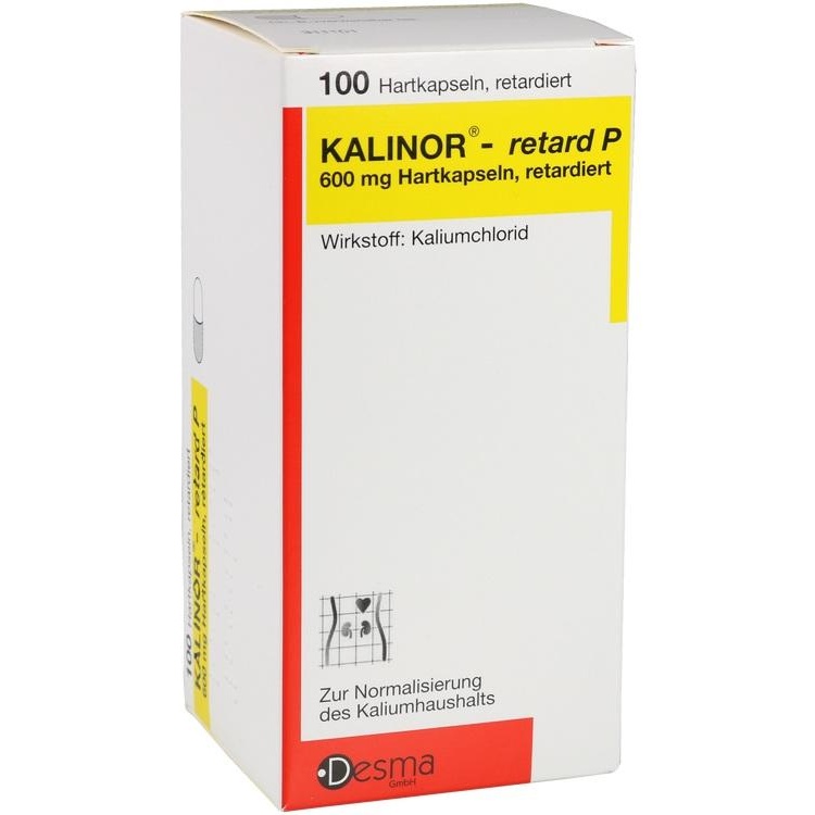 kalinor retard p 600 mg hartkapseln 100 st.