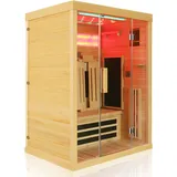 Infrarotsauna Infrarotkabine Wärmekabine Sauna Saunakabine 2 Person Vollspektrum