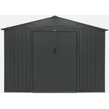 sweeek Gartenhaus 7,06 x 1,00 m Grau