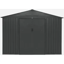 sweeek Gartenhaus 7,06 x 1,00 m Grau