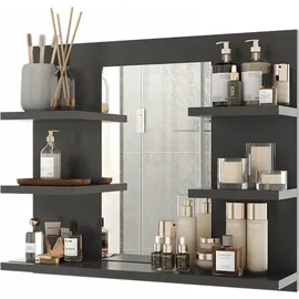 Vicco Spiegelschrank, Wilbur, mit Regalen,