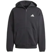 Adidas Future Icons Small Logo Reißverschlusspullover - Black - S