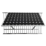 Offgridtec Solarmodul Halter für Balkongeländer 30-35mm Neigungsverstellbar