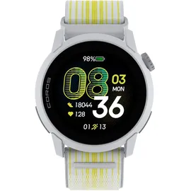 COROS Pace 4 GPS 43 mm Nylonarmband Weiß 22 mm