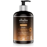 ahuhu THICKENING Coffein Conditioner XXL (500ml) - schwereloser Pflege Haarspülung mit Bio-Koffein, Koffein Conditioner mit Bio-Koffein & Inca Inchi Öl für sichtbar mehr Kraft & Fülle, vegan