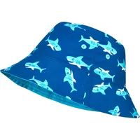 Playshoes Fischerhut Hai blau 55