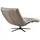KAWOLA Relaxliege LETICIA Leder 0 x 0 x 0 cm grau mit Akku